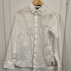 Sean John French cuffed dress shirt